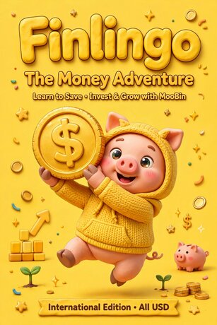Finlingo: The Money Adventure-Learn to Save, Invest & Grow with MooBin