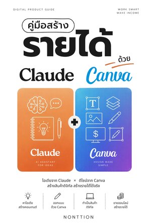 คู่มือสร้างรายได้ Claude+Canva
