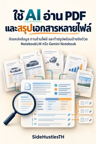 ใช้ AI อ่าน PDF และสรุปเอกสารหลายไฟล์