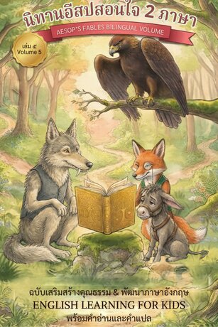 นิทานอีสปสอนใจ 2 ภาษา เล่ม 5