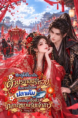 ทะลุมิติมาเป็นตัวประกอบร่ำรวยที่อยากเป็นแค่ปลาเค็ม แต่ดันถูกชิงตัวกลางขบวนรับเจ้าสาว