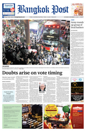 Bangkok Post วันเสาร์ที่ 31 ธันวาคม พ.ศ.2559