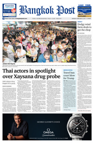 Bangkok Post วันจันทร์ที่ 6 กุมภาพันธ์ พ.ศ.2560