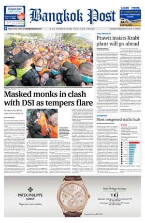 Bangkok Post วันอังคารที่ 21 กุมภาพันธ์ พ.ศ.2560