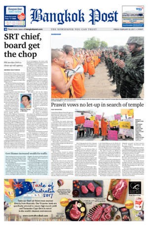 Bangkok Post วันศุกร์ที่ 24 กุมภาพันธ์ พ.ศ.2560