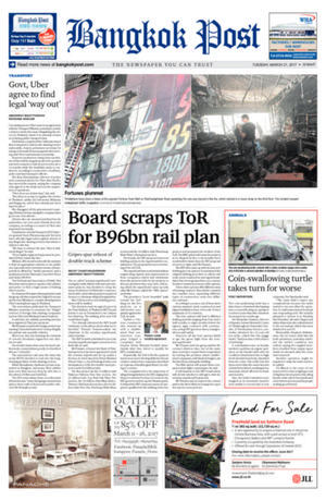 Bangkok Post วันอังคารที่ 21 มีนาคม พ.ศ.2560