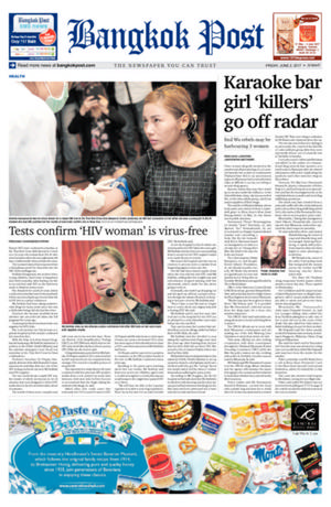 Bangkok Post วันศุกร์ที่ 2 มิถุนายน พ.ศ.2560