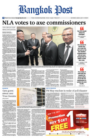 Bangkok Post วันเสาร์ที่ 10 มิถุนายน พ.ศ.2560