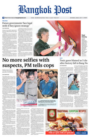 Bangkok Post วันเสาร์ที่ 24 มิถุนายน พ.ศ.2560