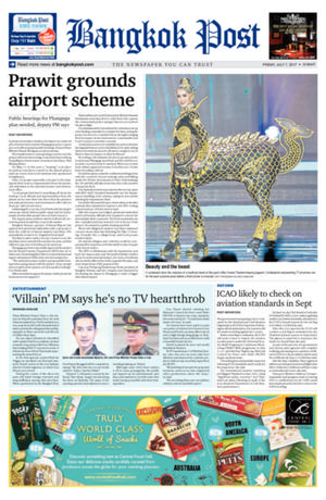 Bangkok Post วันศุกร์ที่ 7 กรกฎาคม พ.ศ.2560