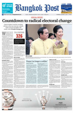 Bangkok Post วันพฤหัสบดีที่ 4 มกราคม พ.ศ.2561