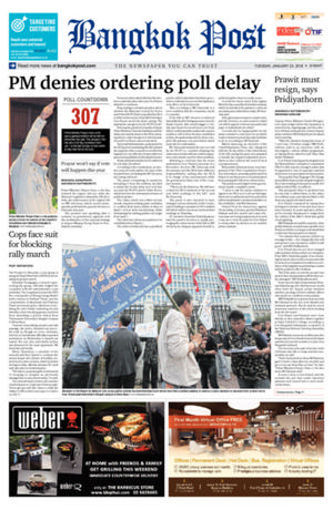 Bangkok Post วันอังคารที่ 23 มกราคม พ.ศ.2561
