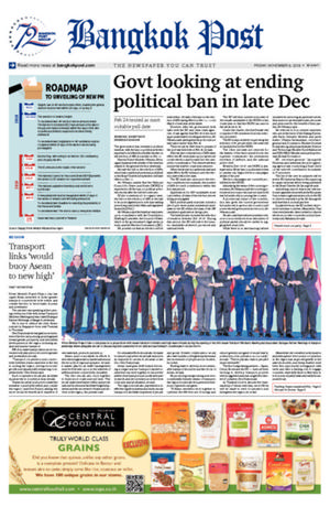 Bangkok Post วันศุกร์ที่ 9 พฤศจิกายน พ.ศ.2561