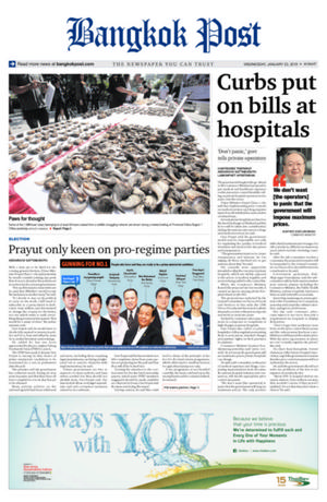 Bangkok Post วันพุธที่ 23 มกราคม พ.ศ.2562