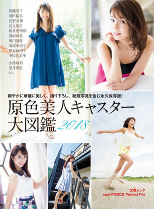 Original Color Full Photobook Of Beautiful Newscasters 2018 cent.FORCE Perfect File [Digital Original Color Photobook of Beautiful Women]