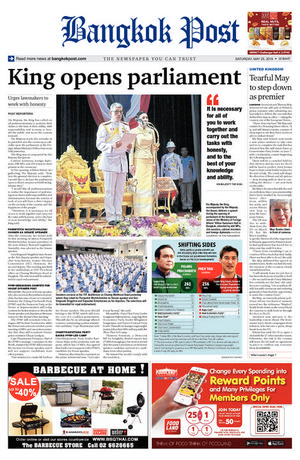 Bangkok Post วันเสาร์ที่ 25 พฤษภาคม พ.ศ.2562