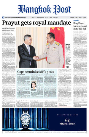 Bangkok Post วันอังคารที่ 11 มิถุนายน พ.ศ.2562:: E-book หนังสือพิมพ์ ...