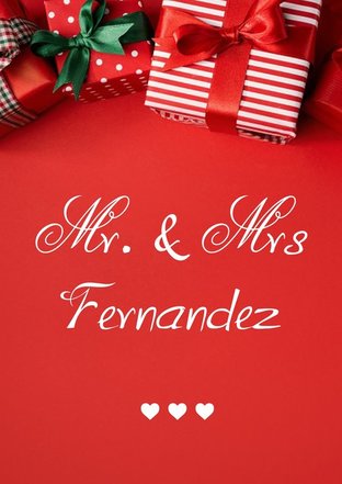 Mr. & Mrs. Fernandez