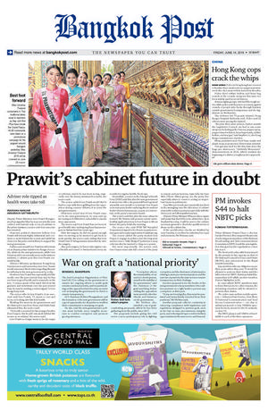 Bangkok Post วันศุกร์ที่ 14 มิถุนายน พ.ศ.2562